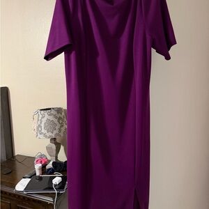 Torrid Rich Purple Midi Dress